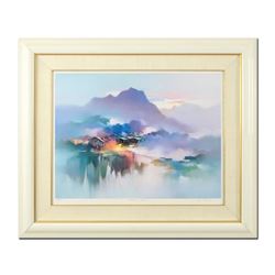 H. Leung, "Morning Mist" Framed Limited Edition, Numbered 296/400 and Hand Signe