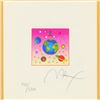 Image 2 : Peter Max, "Cosmic Runner with Planets" Framed Limited Edition Lithograph, Numbe