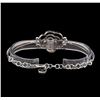 Image 2 : 14KT White Gold 0.43 ctw Diamond Bracelet