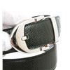 Image 6 : Louis Vuitton Green Taiga Leather Classique Belt 80