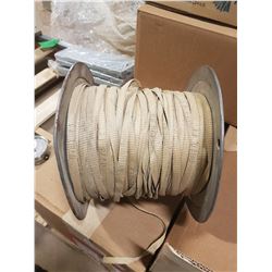 ONE 12" REEL OF FIBER FLAT ROPE. HAS MANY USES