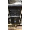 Image 1 : LOT OF SIX COMUTERS. INCLUDING ONE HP220 SERVER. PLUS BOX OF PRINTER INK AND BOX OF MISC