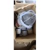 Image 17 : PLLET OF 15 X 15AMP BREAKERS, EGS COVER, 10 CEILING LIGHT FIXTURES, LIGHT COVERS ITM NO: PSTM-42B WH