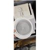 Image 19 : PLLET OF 15 X 15AMP BREAKERS, EGS COVER, 10 CEILING LIGHT FIXTURES, LIGHT COVERS ITM NO: PSTM-42B WH
