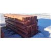 Image 8 : PALLET RACKING QTY 7 - 42"x 16 ft UPRIGHTS AND QTY 48 - 9' HEAVY DUTY BEAMS