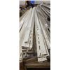 Image 1 : ASSORTED RONA WHITE SIDING 42 PCS VALUE $ 200