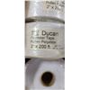 Image 2 : QTY 4 OF TUFDECK 2"X200'SEAM TAPE & QTY 2 DUCAN 2"X200' POLY TAPE