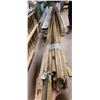 Image 2 : ASSORTED 1X1 X' WOOD TREATED TRIM  SEE PHOTOS