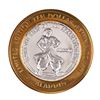 Image 1 : .999 Fine Silver Aladdin Resort & Casino Las Vegas $10 Limited Edition Gaming Token
