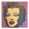 Image 1 : Andy Warhol "Marilyn 11.27" Silkscreen