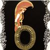 Image 2 : Erte (1892-1990) "Numeral 6" Limited Edition Serigraph