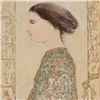 Image 2 : Edna Hibel (1917-2014) "China Profile" Limited Edition Lithograph