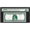 Image 1 : 1929 10 Unit American Bank Note Co. "Test Note" PMG Choice Uncirculated 63EPQ