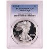Image 1 : 1995-P $1 Proof American Silver Eagle Coin PCGS PR69DCAM