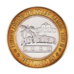 .999 Silver Westward Ho Casino Las Vegas $10 Casino Limited Edition Gaming Token