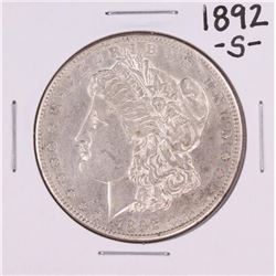 1892-S $1 Morgan Silver Dollar Coin