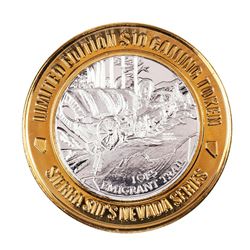 .999 Silver Sierra Sid's Sparks, NV $10 Limited Edition Casino Gaming Token