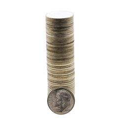 Roll of (50) Brilliant Uncirculated 1946-S Roosevelt Dime Coins