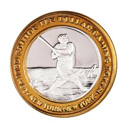 .999 Silver New York New York Hotel & Casino $10 Limited Edition Gaming Token
