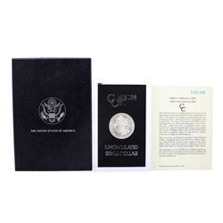 1883-CC $1 Morgan Silver Dollar Coin GSA Hoard Uncirculated w/Box & COA