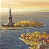 Image 2 : Alexander Chen "Ellis Island, Fall" Limited Edition Serigraph