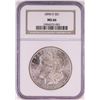 Image 1 : 1898-O $1 Morgan Silver Dollar Coin NGC MS66