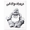 Image 1 : Padhia Avocado "Gangsta Buddha" Limited Edition Silkscreen