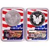 Image 2 : Lot of 2019-W $1 Burnished/Proof American Silver Eagle Coins NGC MS70/PF70 Ultra Cameo