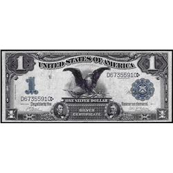 1899 $1 Black Eagle Silver Certificate Note