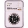 Image 1 : 1964 Proof Kennedy Half Dollar Coin NGC PF69