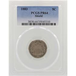 1883 Shield Nickel Proof Coin PCGS PR64