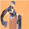 Image 2 : Erte (1892-1990) "Calyph's Concubine" Limited Edition Serigraph