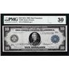 Image 1 : 1914 $10 Federal Reserve Note San Francisco Fr.950 PMG Very Fine 30