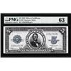 Image 1 : 1923 $5 Porthole Silver Certificate Note Fr.282 PMG Choice Uncirculated 63