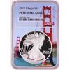 Image 1 : 2019-S $1 Proof American Silver Eagle Coin NGC PF70 Ultra Cameo Bridge Core