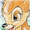 Image 2 : David Willardson "Bambi the Buck Stops Here" Limited Edition Serigraph
