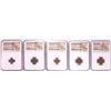 Image 1 : Lot of (5) Ancient Roman Empire Coins NGC Certified