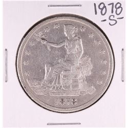1878-S $1 Trade Silver Dollar Coin