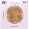 Image 1 : 1893 $10 Liberty Head Eagle Gold Coin
