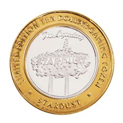 .999 Fine Silver Stardust Casino Las Vegas, NV $10 Limited Edition Gaming Token