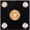 Image 2 : 1902 $2 1/2 Liberty Head Quarter Eagle Gold Coin