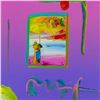 Image 2 : Peter Max "Sage with Profile" Original Mixed Media