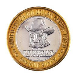 .999 Silver Sam Boyd's Fremont Las Vegas $10 Casino Limited Edition Gaming Token