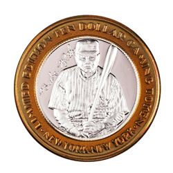 .999 Silver New York New York Hotel & Casino $10 Limited Edition Gaming Token