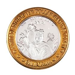 .999 Fine Silver Sam Boyd's California $10 Casino Limited Edition Gaming Token