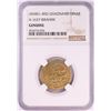 Image 1 : AH451-492 Ghaznavid Dinar A-1637 Ibrahim Gold Coin NGC Genuine