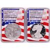 Image 1 : Lot of 2019-W $1 Burnished/Proof American Silver Eagle Coins NGC MS70/PF70 Ultra Cameo