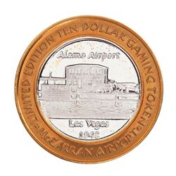 .999 Silver McCarran International Airport Las Vegas, NV $10 Limited Gaming Token