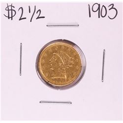 1903 $2 1/2 Liberty Head Quarter Eagle Gold Coin