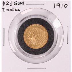 1910 $2 1/2 Indian Head Quarter Eagle Gold Coin